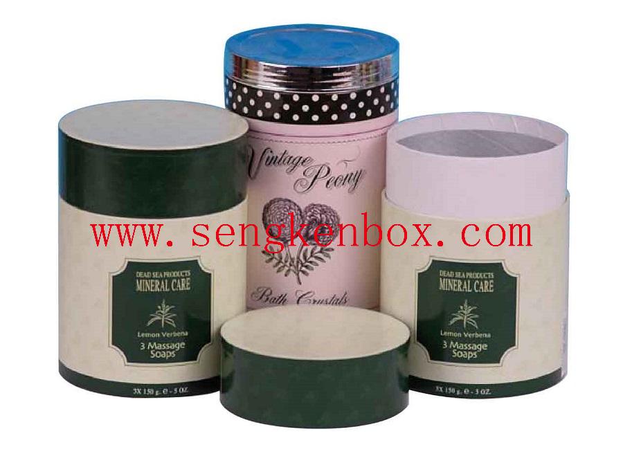 Soap Paper Tube Cans Packaging Cylinder Cardboard Tube Box