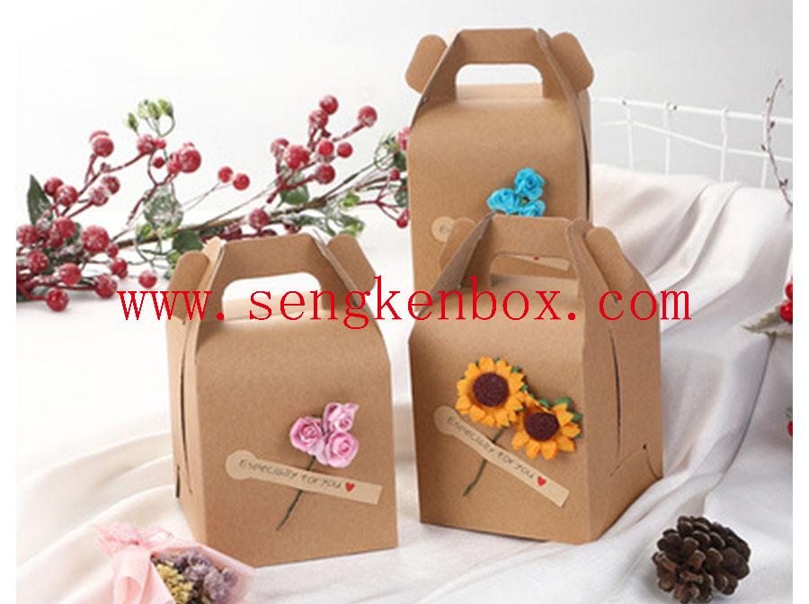 Long Pattern Foldable Cute Paper Box