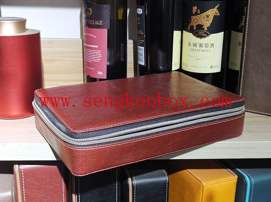 Flip Cover Storage Leather Packaging Box