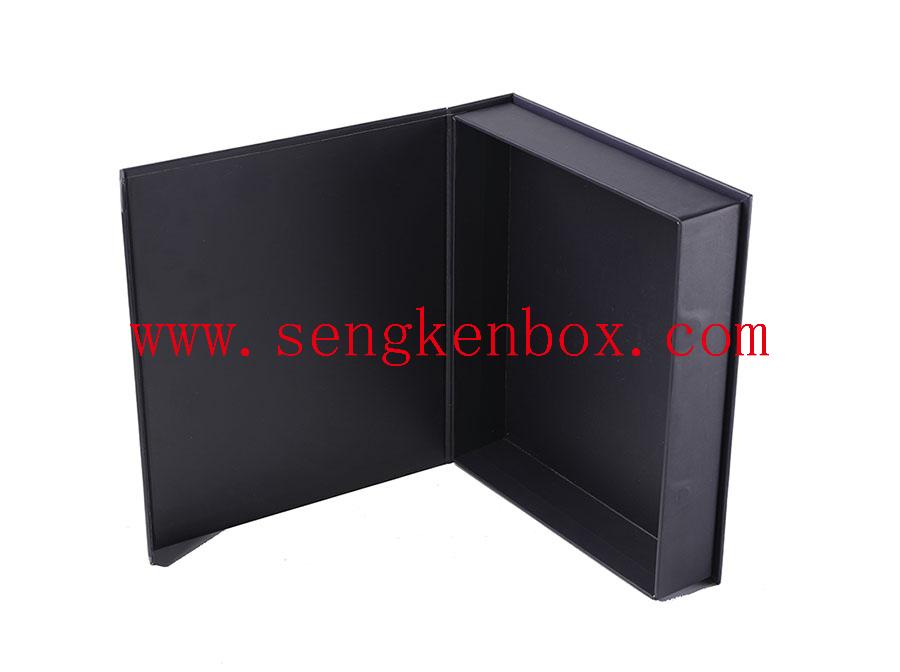 Simple Black Gift Cardboard Box