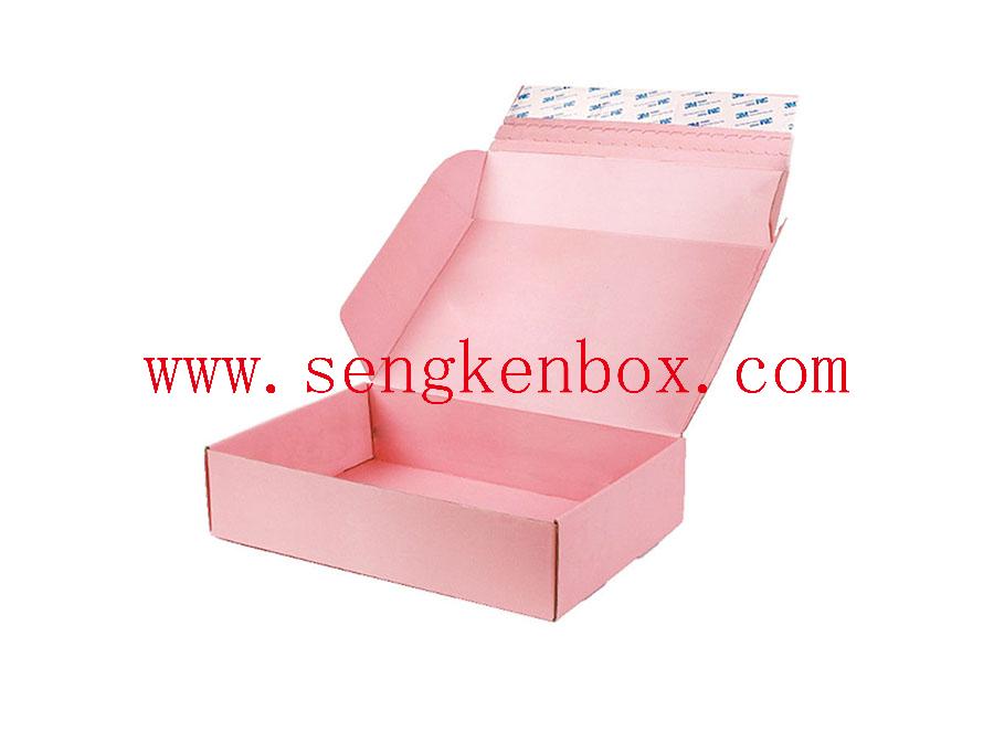 Packing Paper Box Sealed With Adhesive Tape