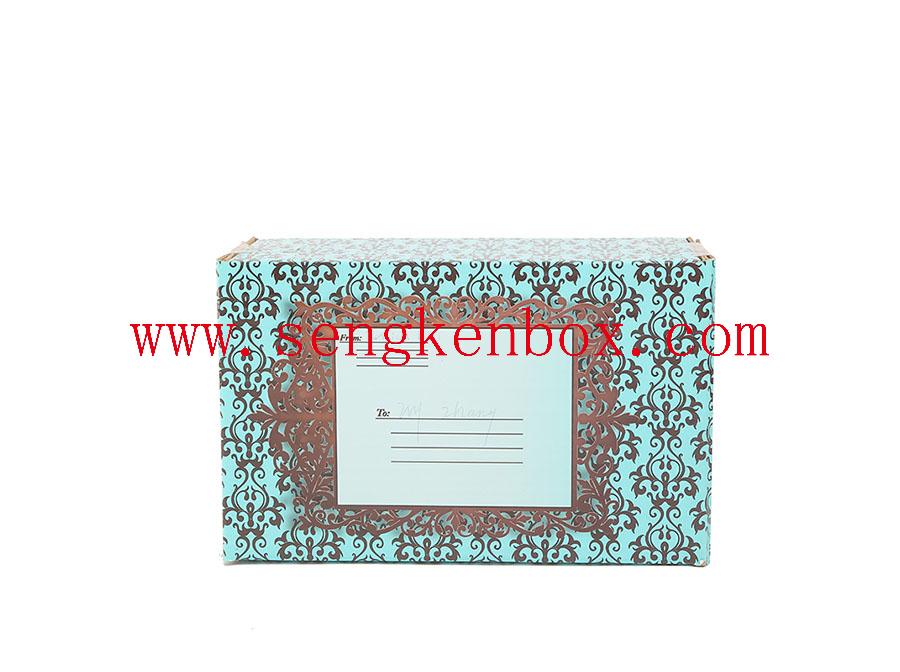 Regular Pattern Printing Packing Paper Box