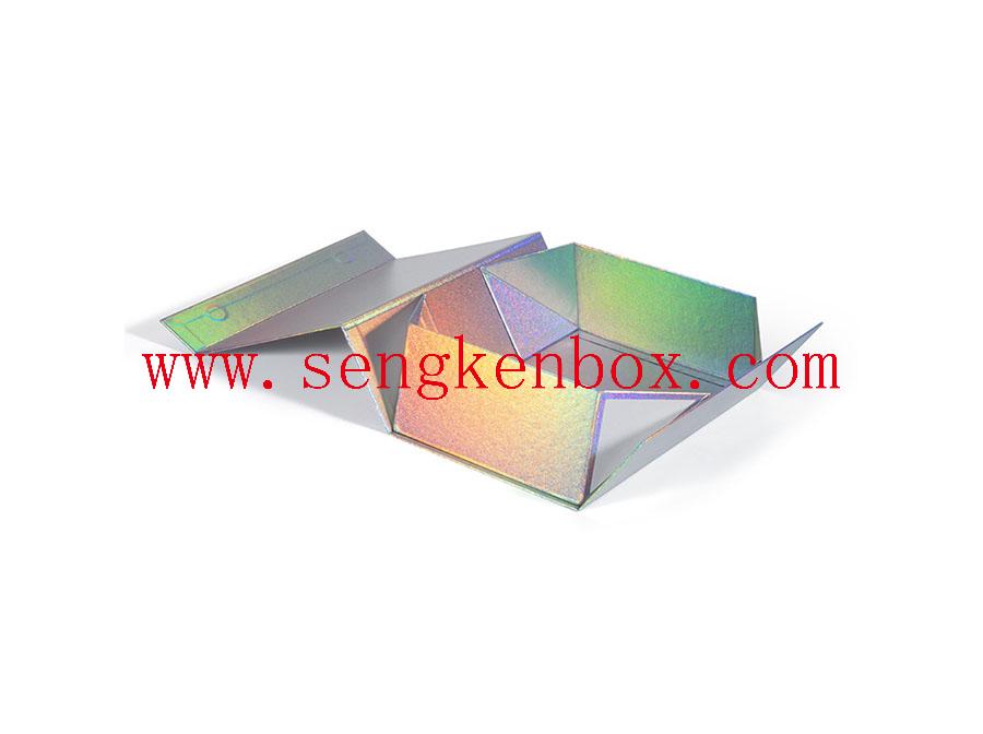 Smooth Leather Pattern Paper Gift Box