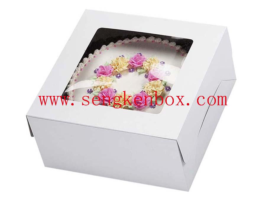 Food Paper Case With Visual Window