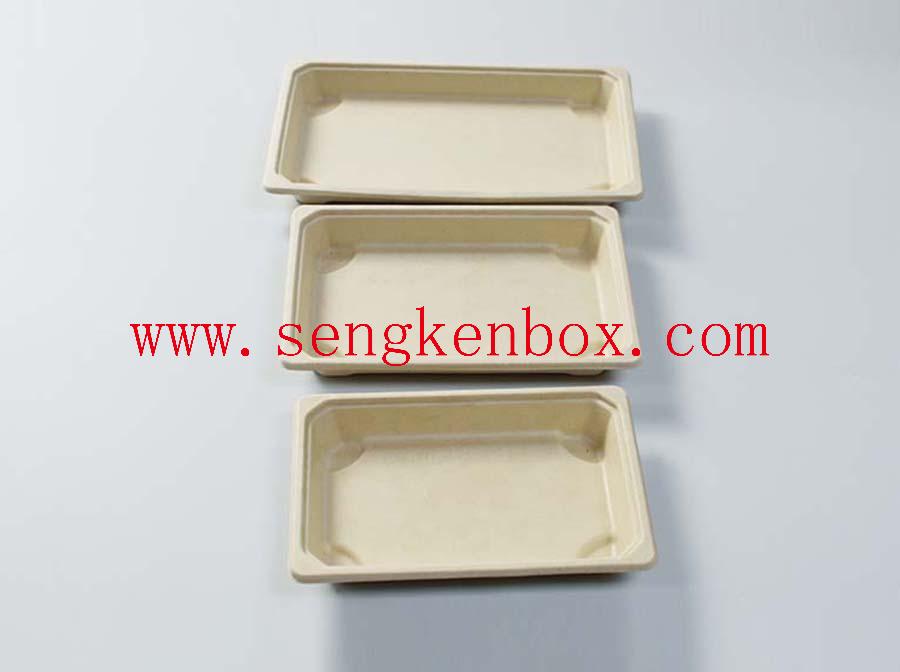 Paper Bento Box With Plastic Cover