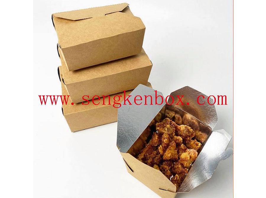 Foldable Fried Chicken Paper Bento Box