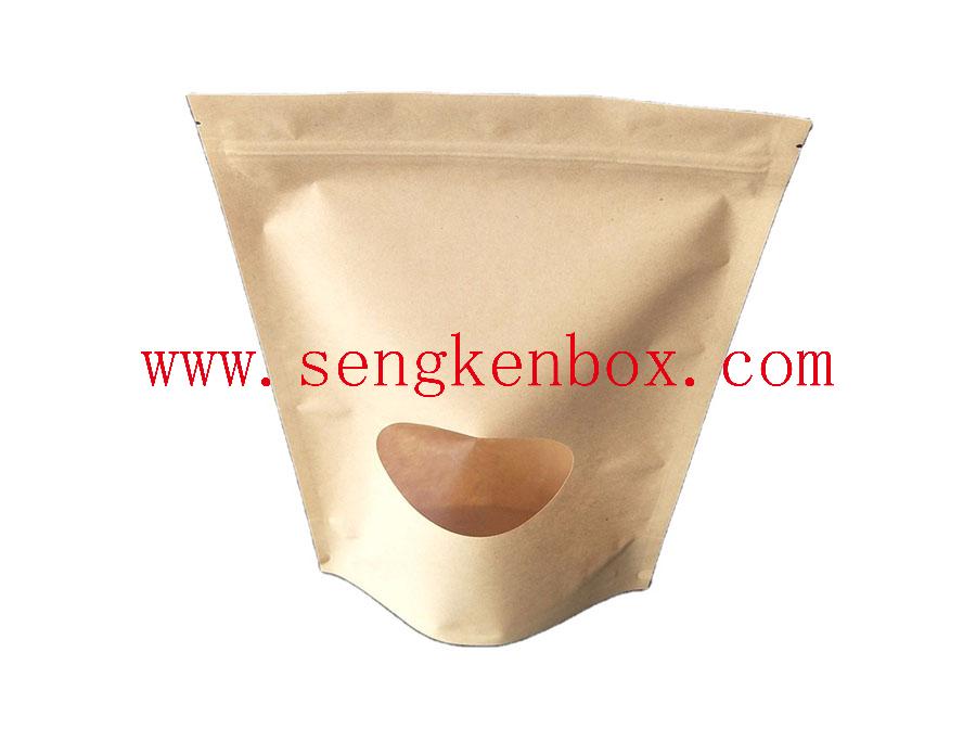 Custom Kraft Paper Food Bag