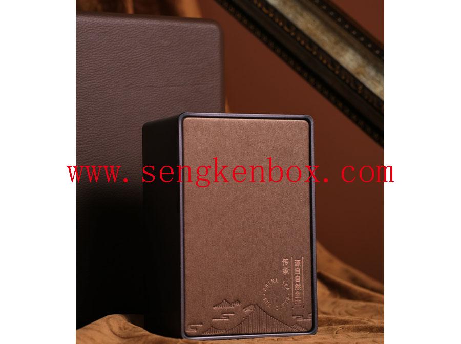 Tea PU Leather Gift Box