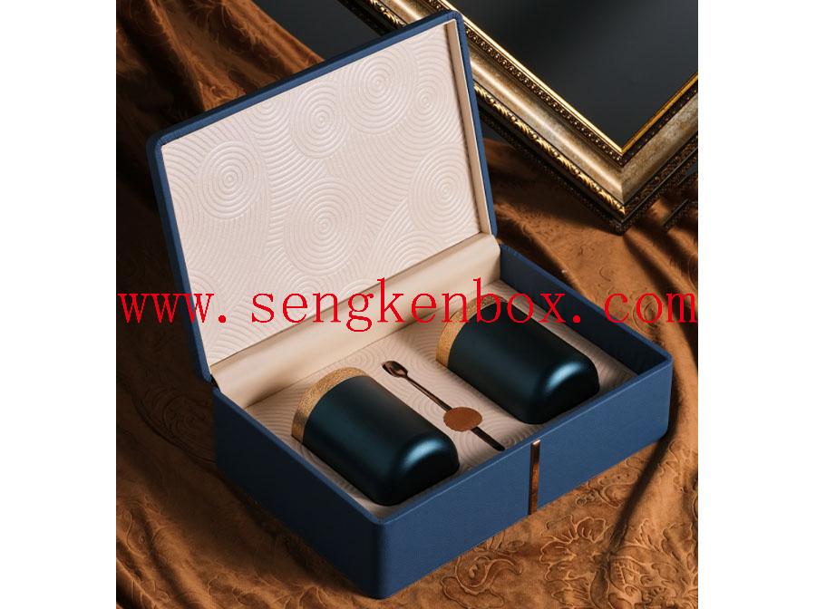 Repeated Use Tea Packaging Leather Box