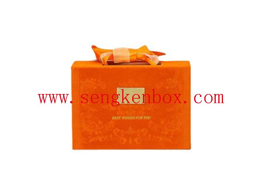 Gift Case With Ribbon Portable