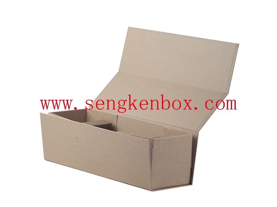 Kraft Paper Wine Packaging Paper Box