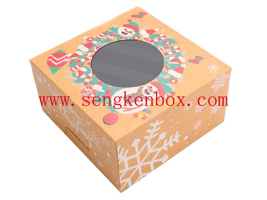 Customized Christmas Design Paper Packing Case