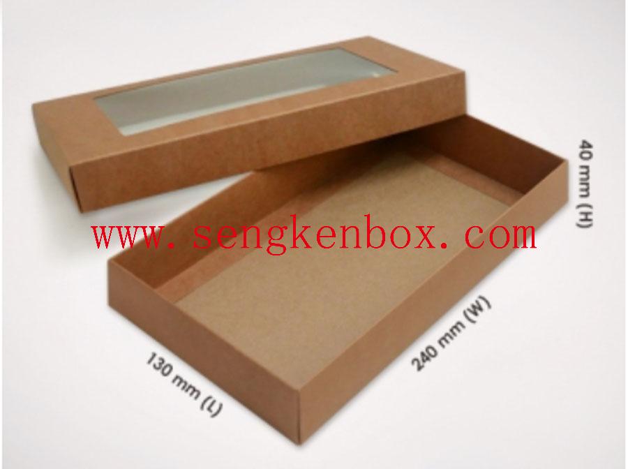 Packaging Paper Box With Visual Window