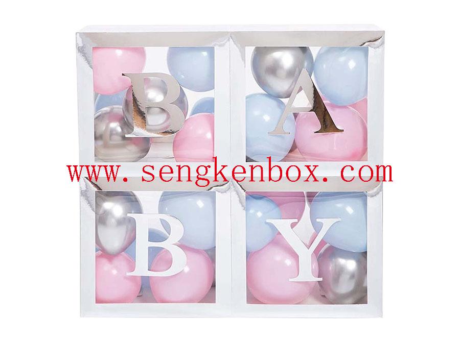 Transparent Balloon Foldable Box