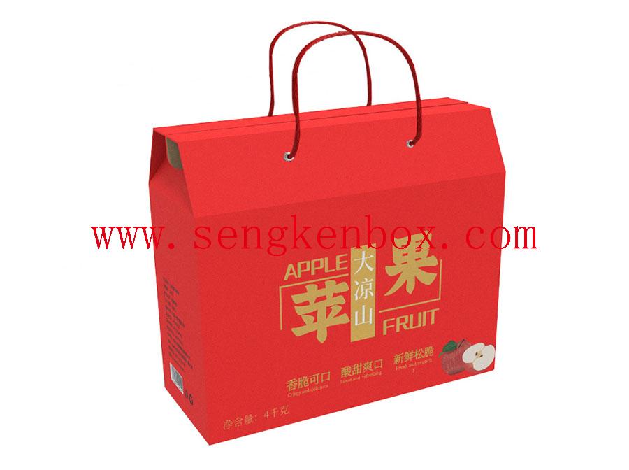Red Fruits Paper Packing Case
