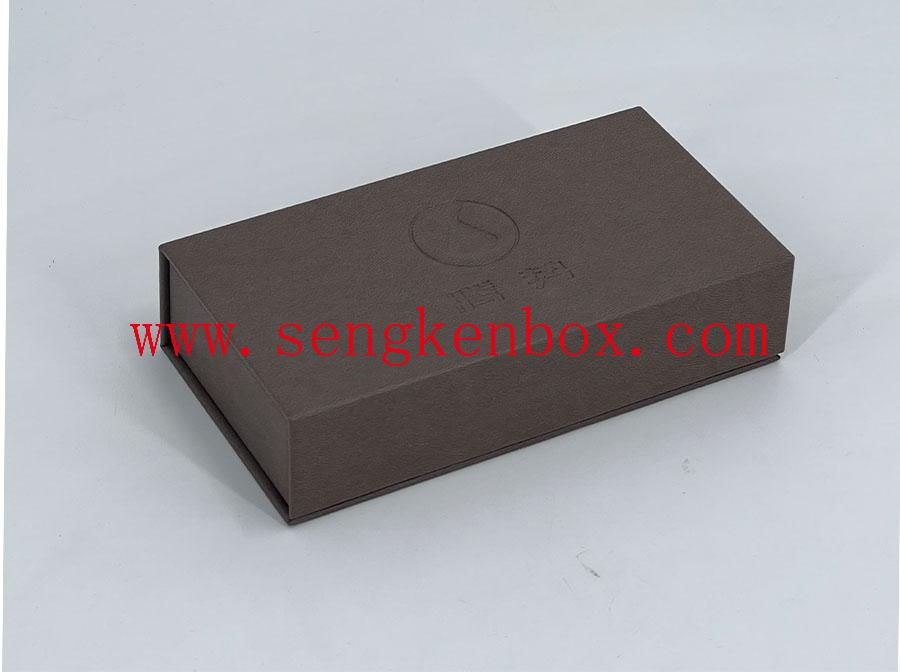 Brown Packaging Leather Box