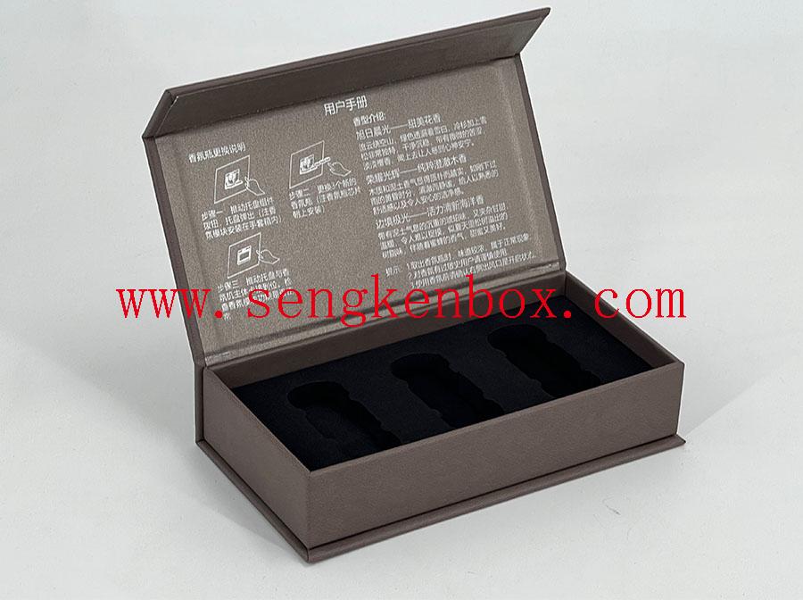 Leather Box With Custom Introduction Text