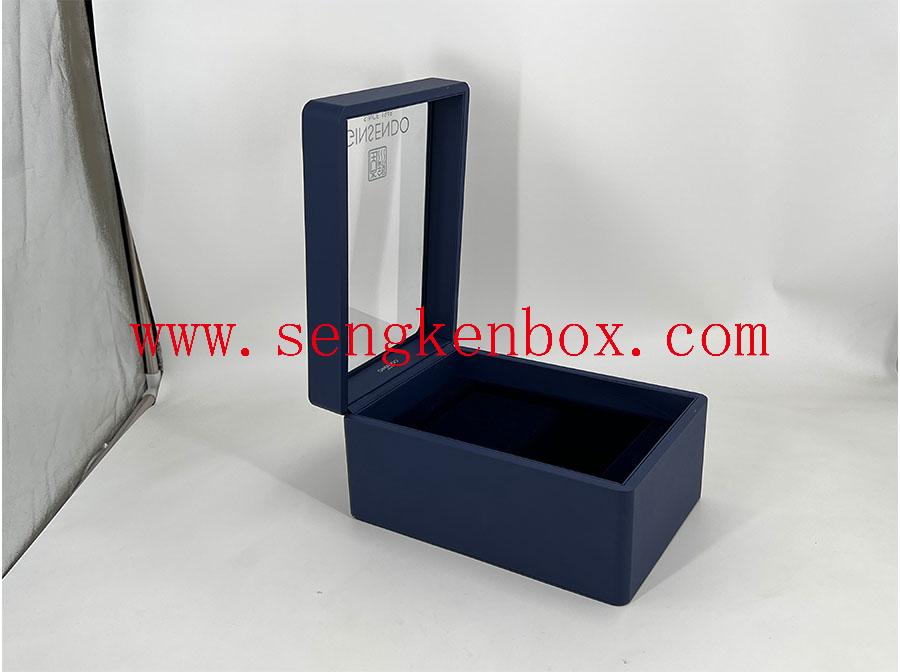 Clamshell Leather Packing Box