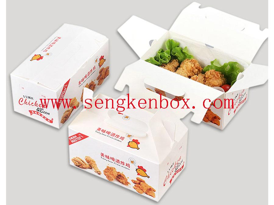 Food Foldable Paper Card Box