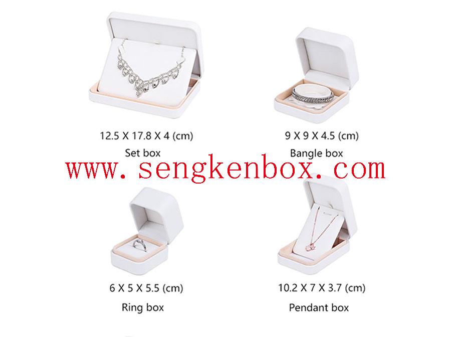 Korea New Style Leather Jewelry Case