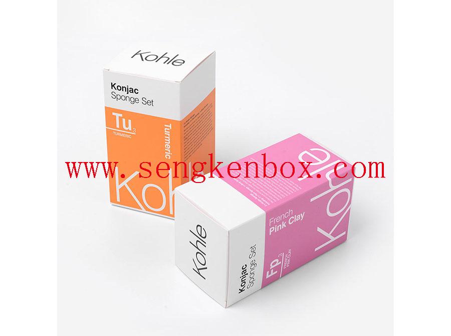 Folding Custom Cosmetic Packaging Paper Box