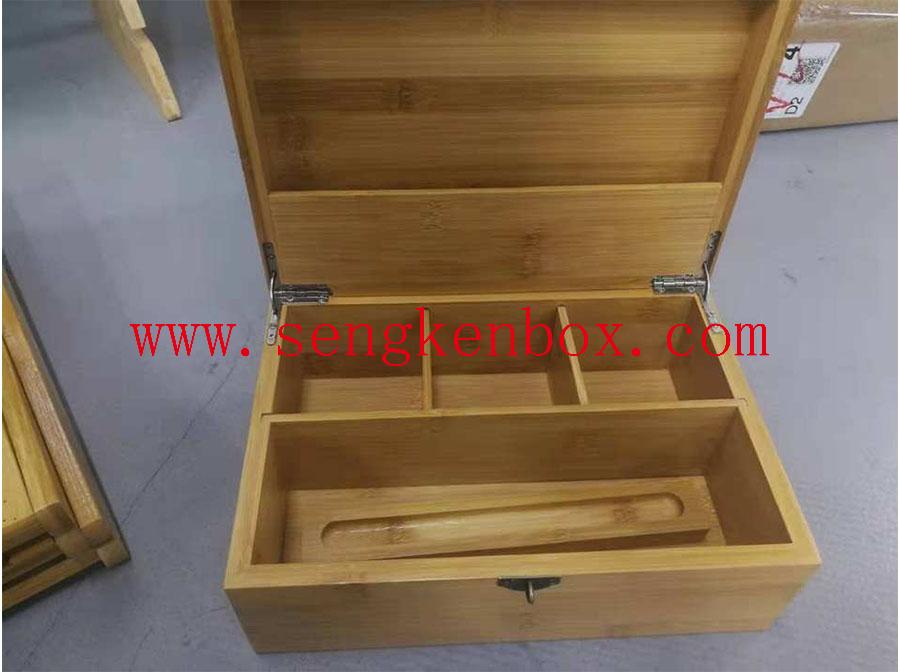 Bamboo Wooden Storage Packing Box