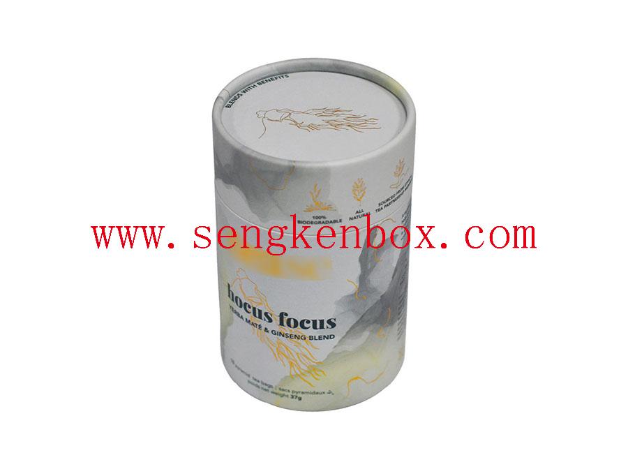 Recycled Material Cylinder Packaging Paper Box