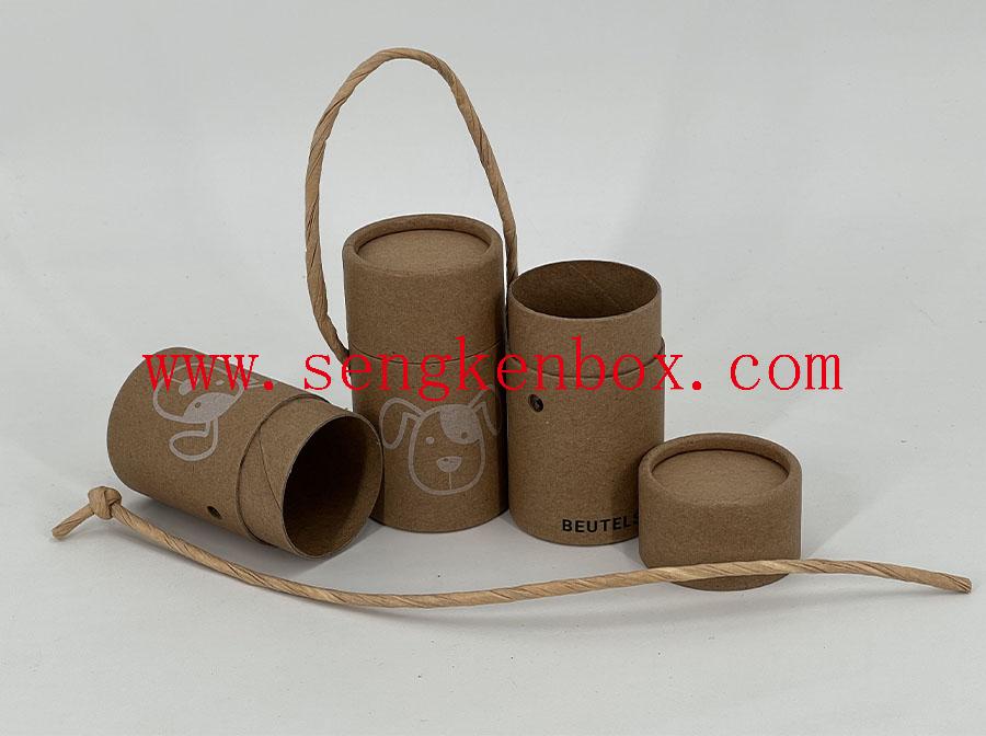 Cylinder Paper Tube With Handle