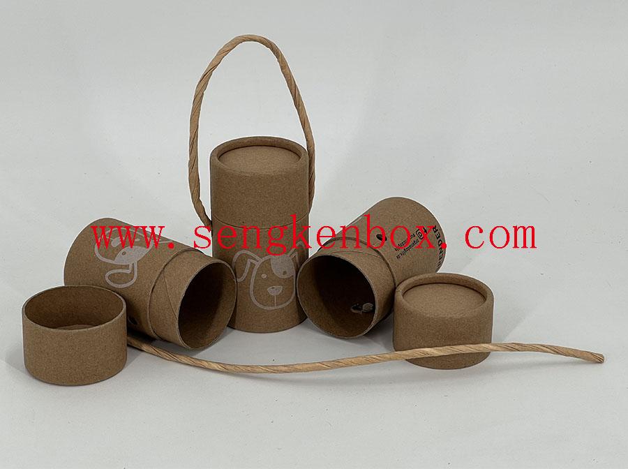 Green Customization Paper Cylinder Cans