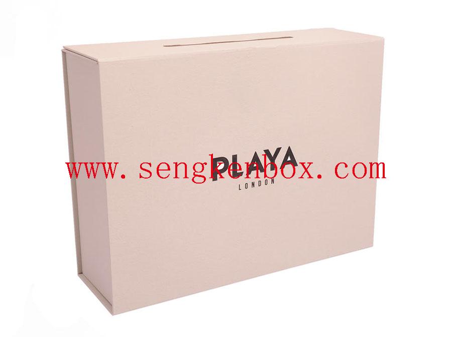 Paper Gift Box With Ribbon
