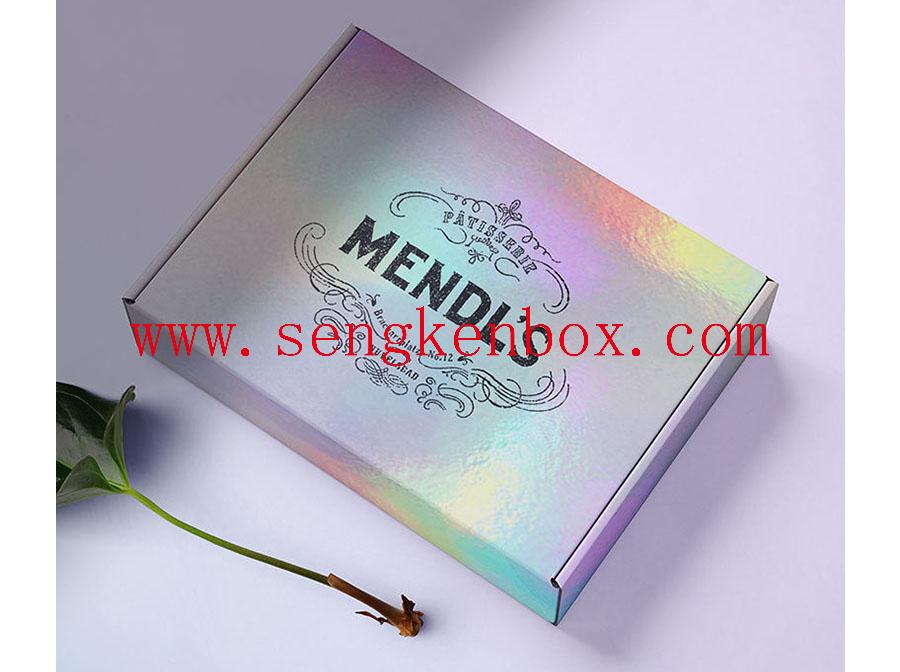 Sliver Holographic Paper Packing Case