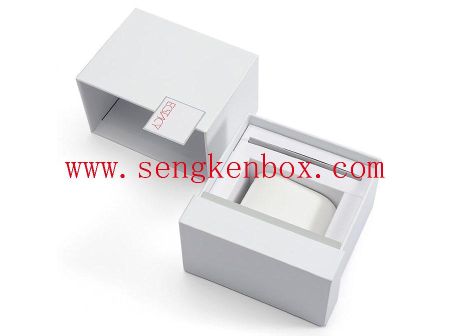 Branded Watch Wrist Gift Paper Drawer Box