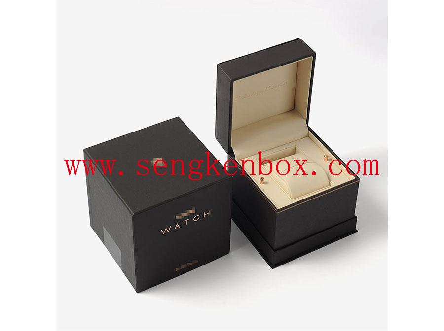 Men Luxury Leather Packaging Box