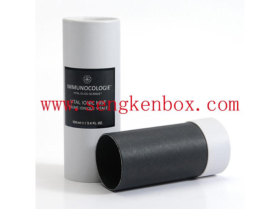 Cylinder Cosmetic Roll Edge Paper Can