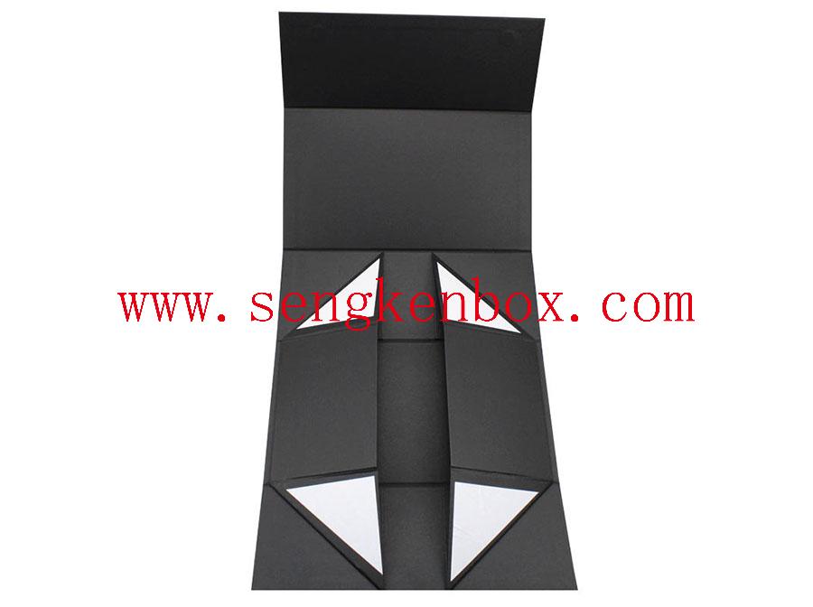 Paper Gift Box With Magnetic Flap Closure