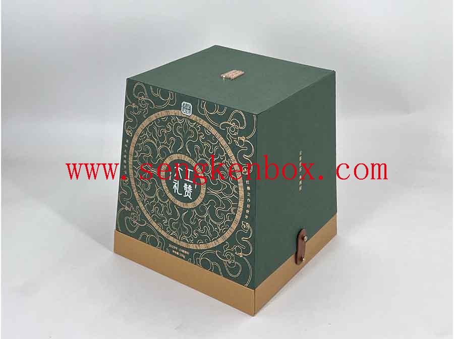 Green Tea Drawer Paper Gift Box