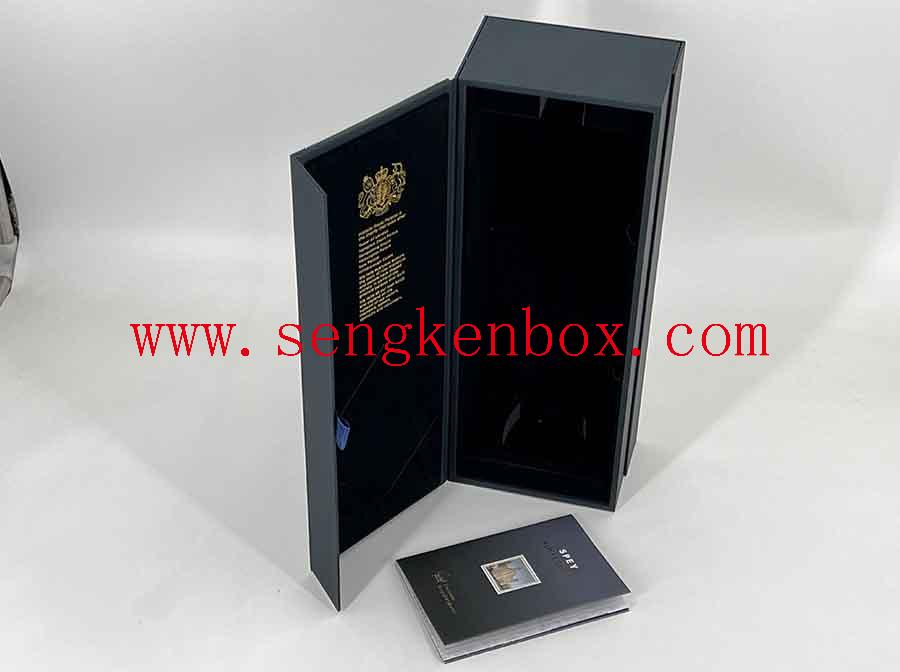 Reuse Whisky Leather Packaging Box