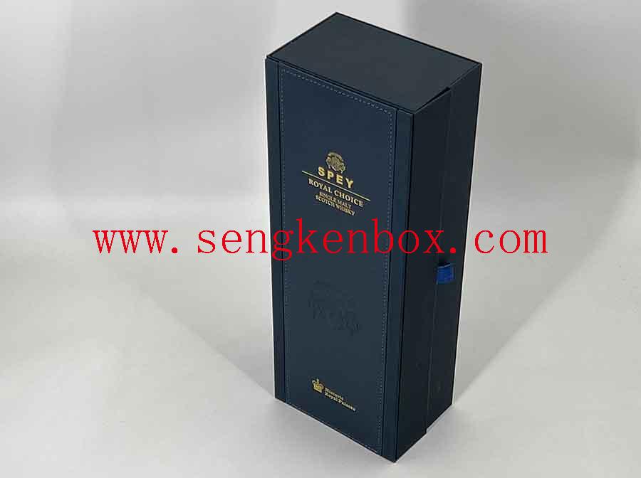 Magnetic Suction Leather Packaging Box