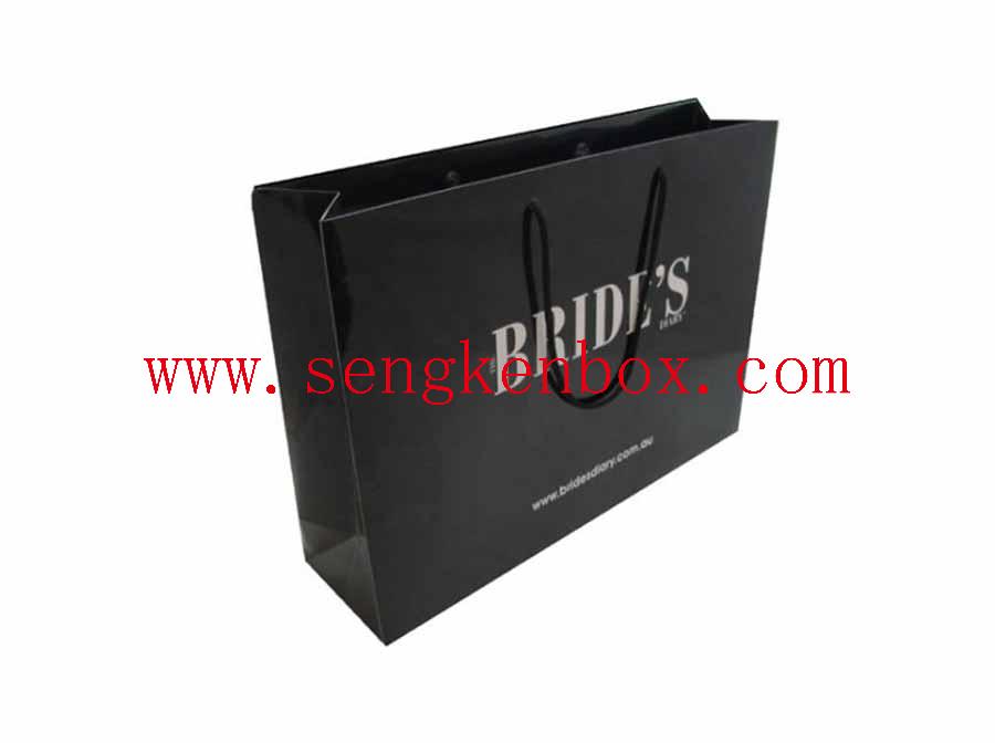 Shopping Paper Bag With Logo