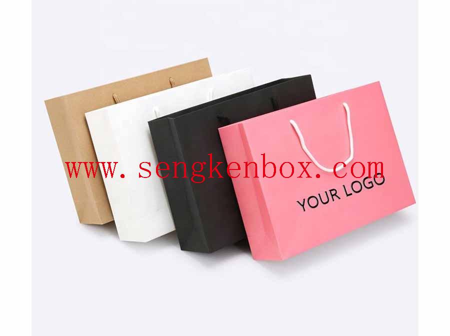 Pink Bolsas Gift Paper Bag