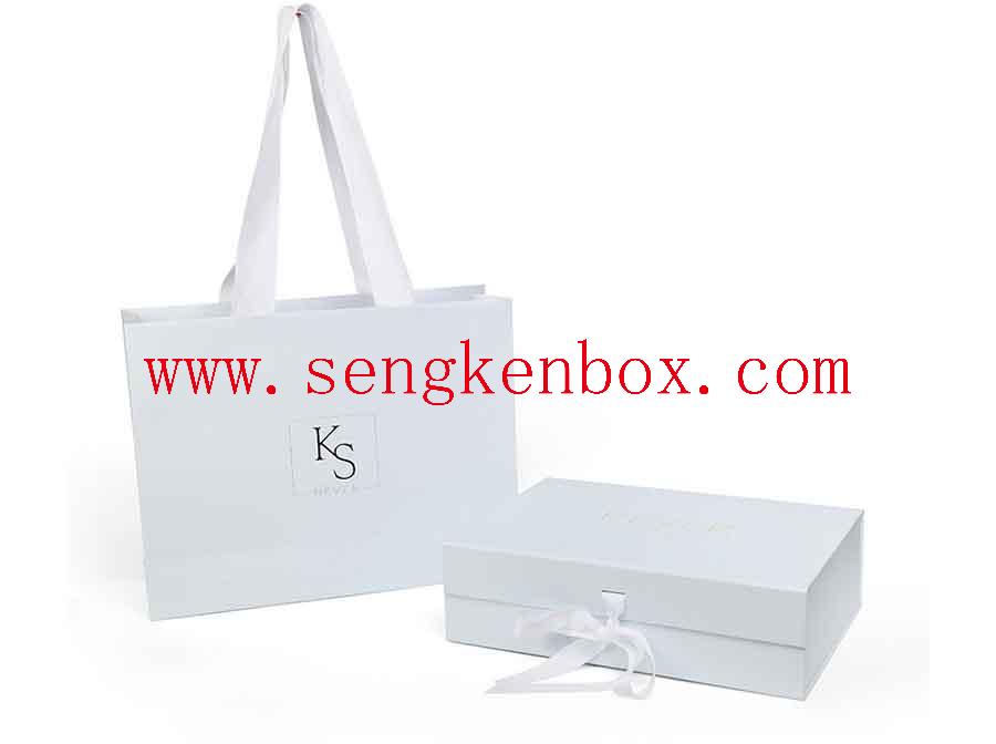 Paper Box With Ribbon