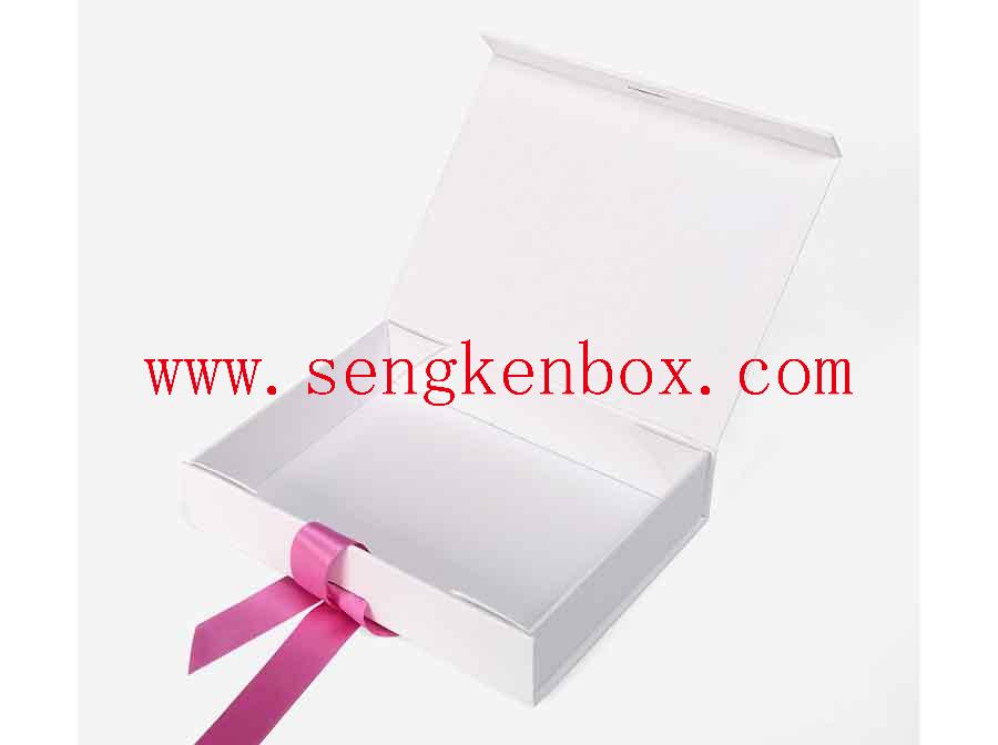 Clothes Ribbon Magnetic Paper Packing Case