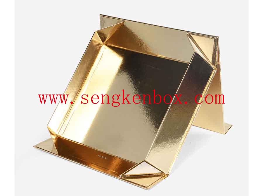 Folding Yellow Paper Packing Case