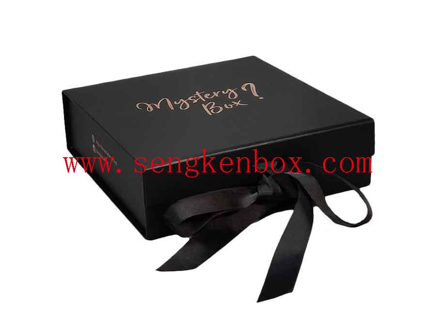 Dress Paper Box With Ribbon