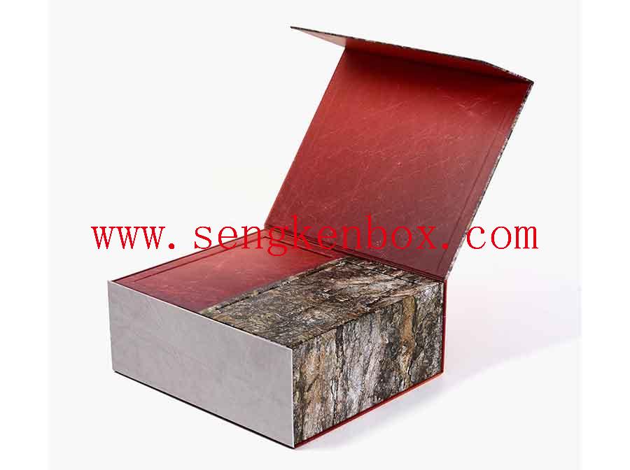 Bark Texture Pattern Packing Case