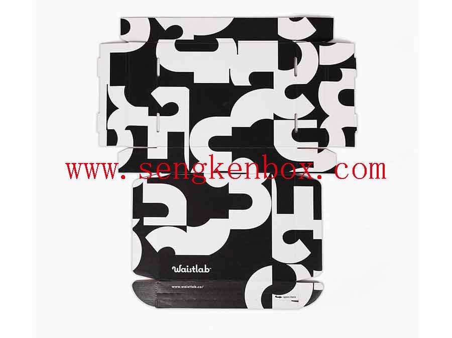 UV Printed Costume Folded Package Garment Box