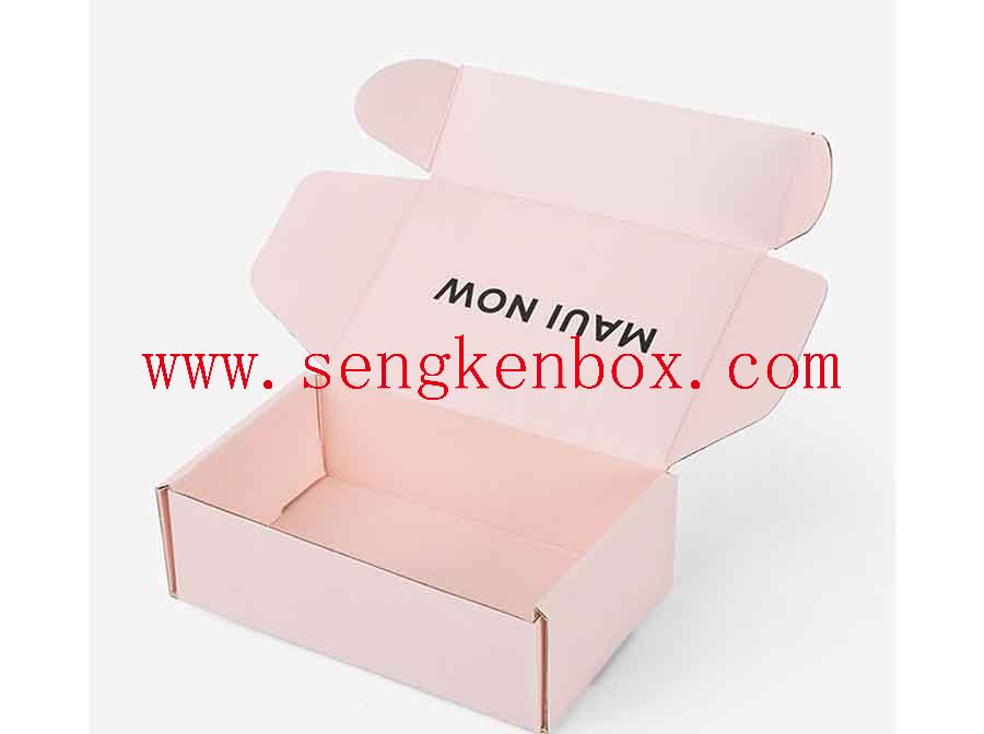 Pink Garment Paper Gift Box