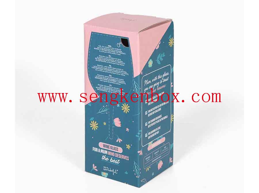 Pink Square Paper Box