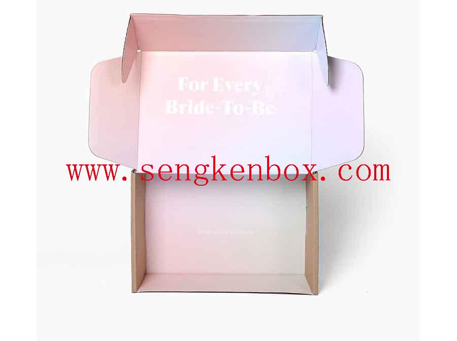 Shipping Pink OEM Paper Box