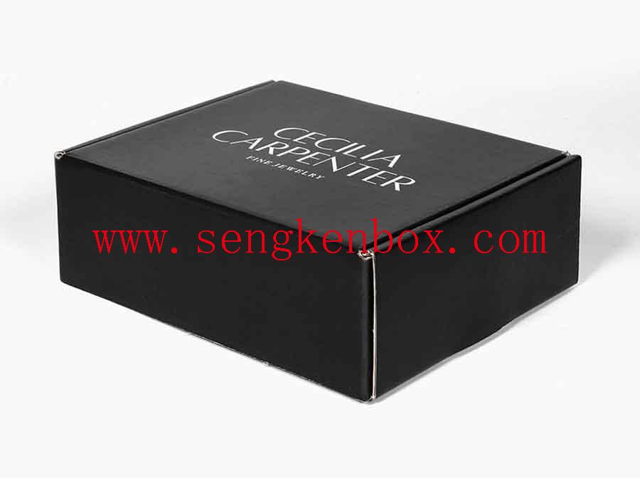 Cosmetic Hot Silver Paper Gift Box